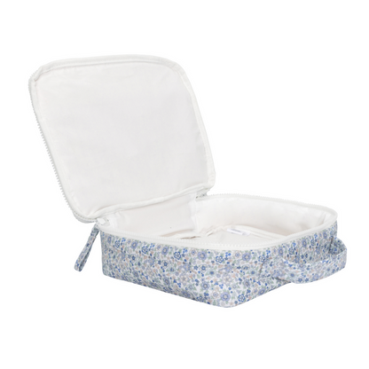 slate floral lunchbox
