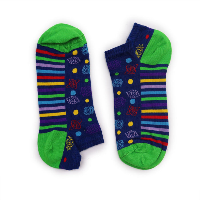 S/M Hop Hare Bamboo Socks Low (3.5-6.5) - 7 Chakra 🇬🇧