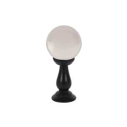 Small Clear Crystal Ball on Stand 🇬🇧