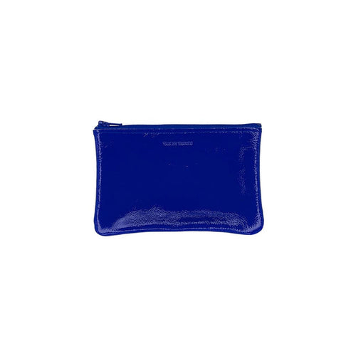 Small Zip Pouch | Candy Patent Cerulean