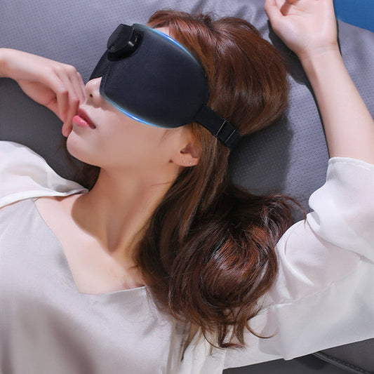 🌙✨ Smart Eye Massager Sleep Blackout Eye Mask