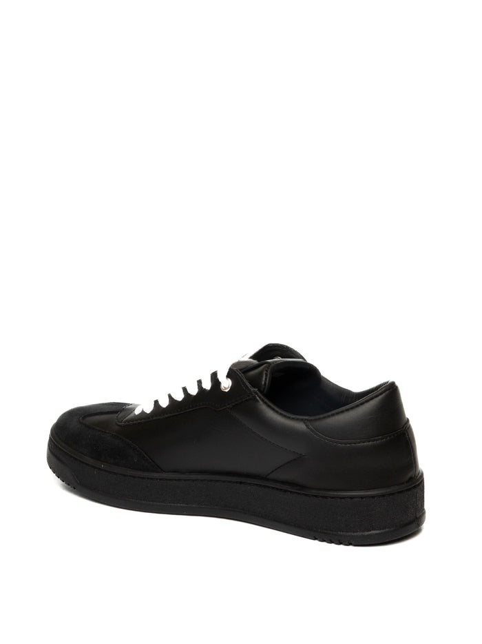 VALENTINO Sneaker pellle nero 7002VTC PELLE/CAM-BLACK