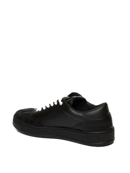 VALENTINO Sneaker pellle nero 7002VTC PELLE/CAM-BLACK