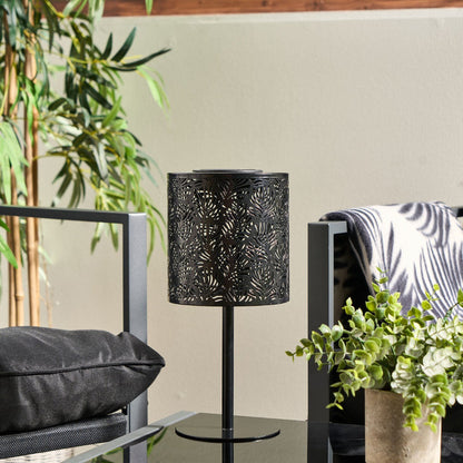 Solar Metal Table Lamp - Black 🇬🇧