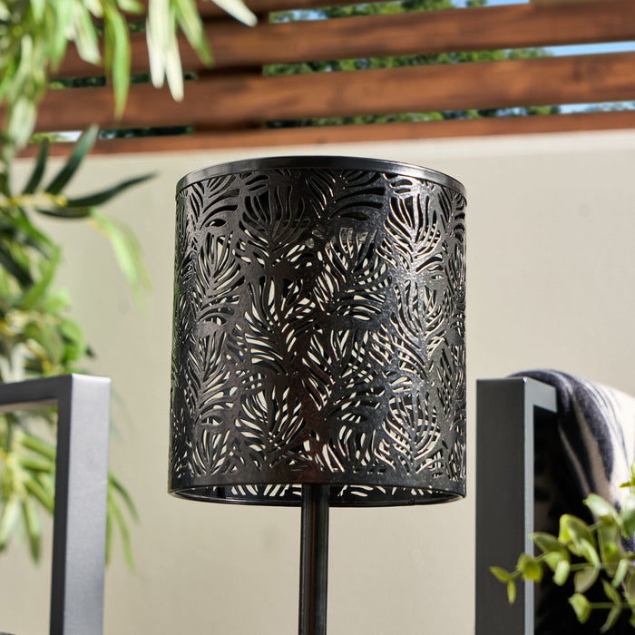 Solar Metal Table Lamp - Black 🇬🇧