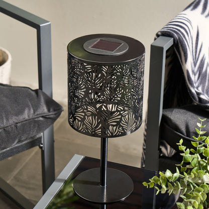 Solar Metal Table Lamp - Black 🇬🇧
