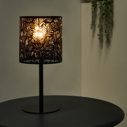 Solar Metal Table Lamp - Black 🇬🇧