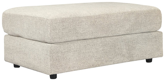 Soletren 9510408 Stone Oversized Accent Ottoman