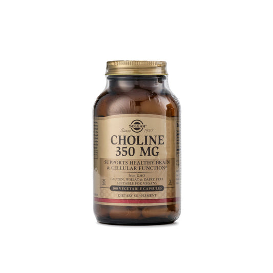 Solgar Choline 350mg 100 Capsules