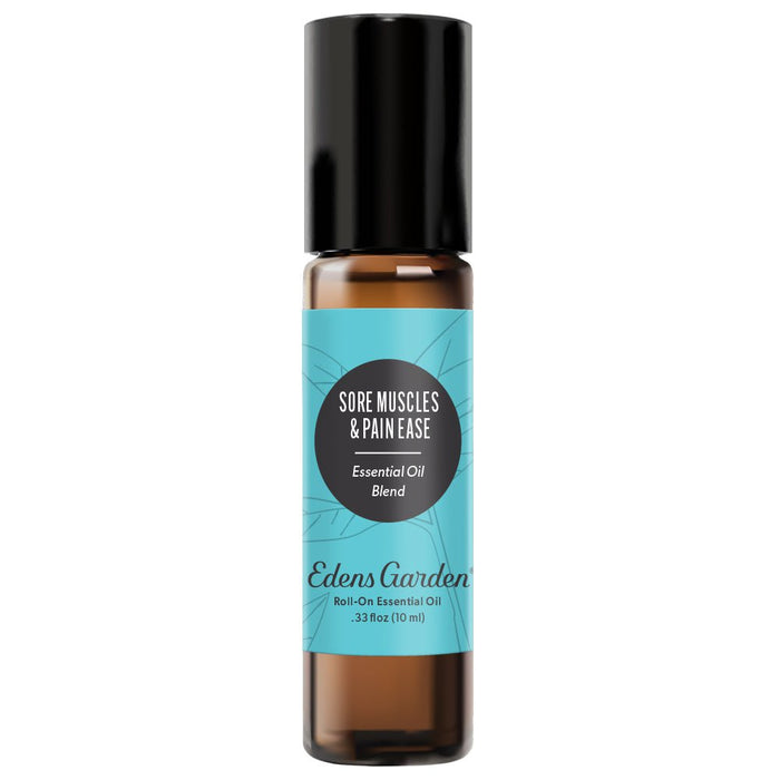 Sore Muscles & Pain Ease Essential Oil Blend- With Peppermint & Lavender For Recovery