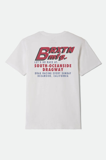South O Dragway Short Sleeve Standard T-Shirt - White