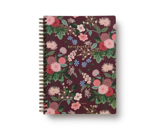 Spiral Notebook-Dahlia