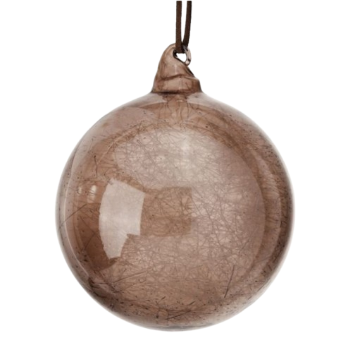 Spun Glass Ball Ornament