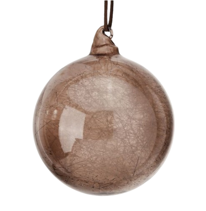 Spun Glass Ball Ornament