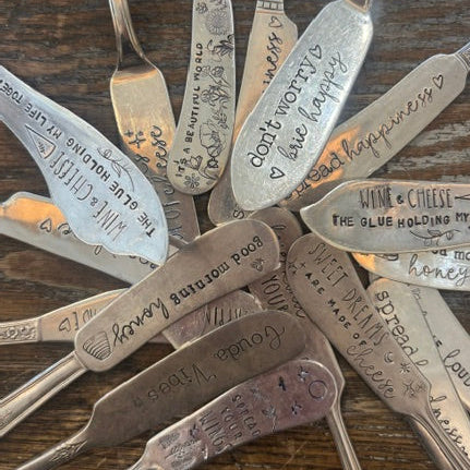 Stamped Vintage Butter Knife