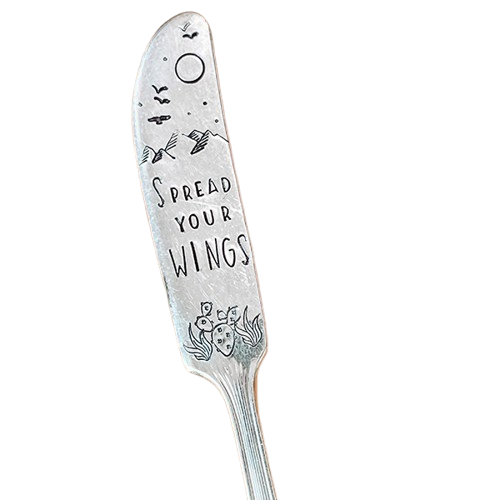 Stamped Vintage Butter Knife