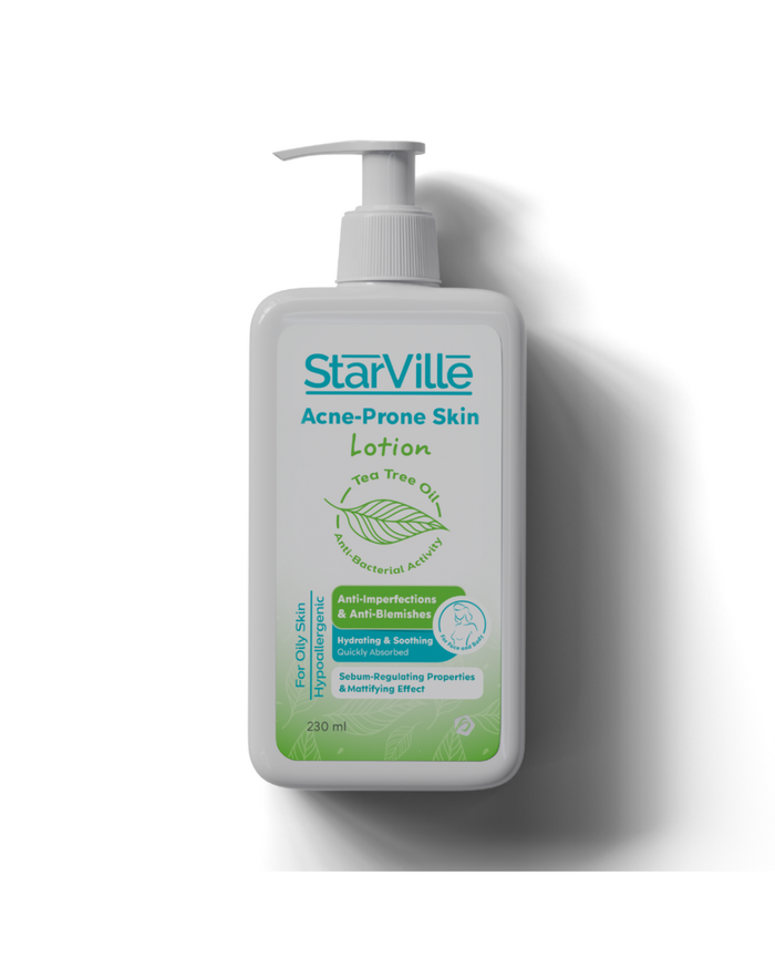 StarVille Acne Prone Skin Lotion 230 ml - ستار فيل أكني برون سكين لوشن 230 مل