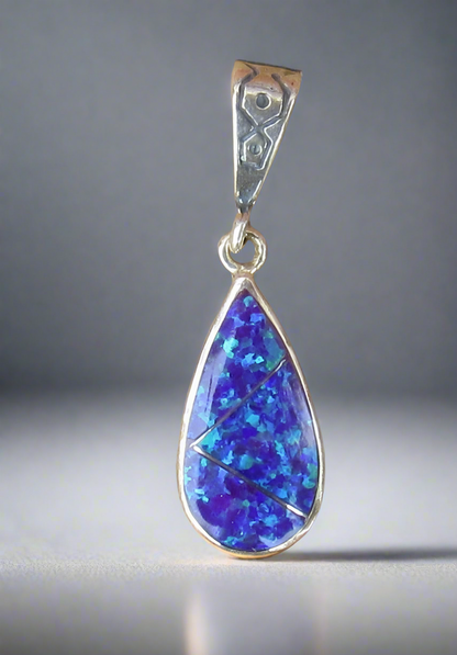 Sterling Silver Opal Pendant STSP0036