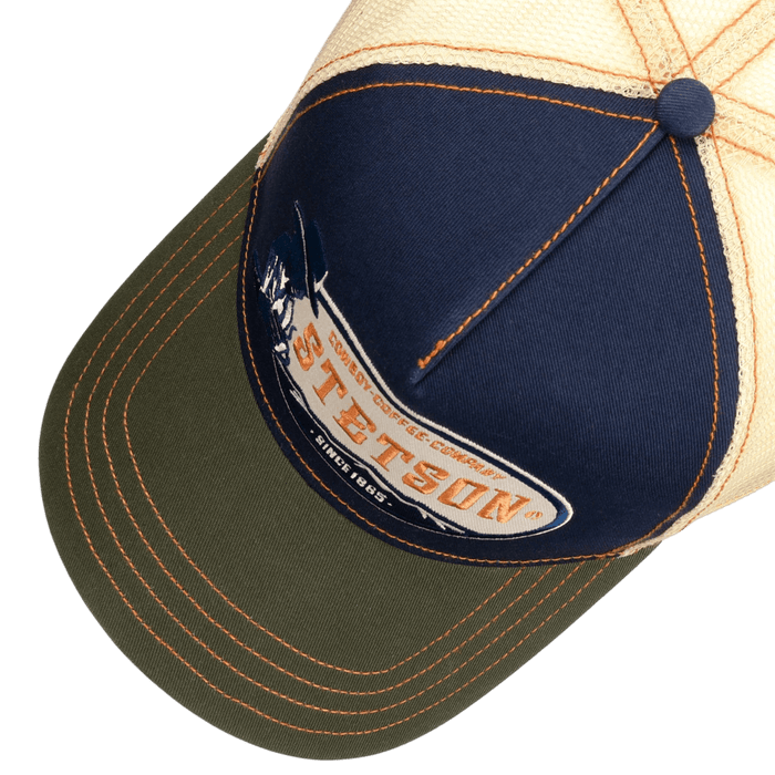 STETSON TRUCKERCAP COWBOY COFFEE