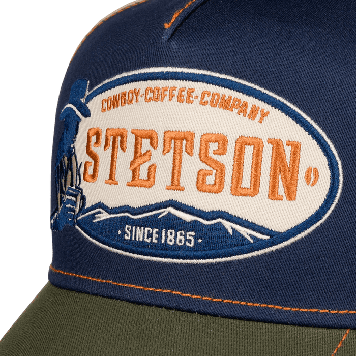 STETSON TRUCKERCAP COWBOY COFFEE