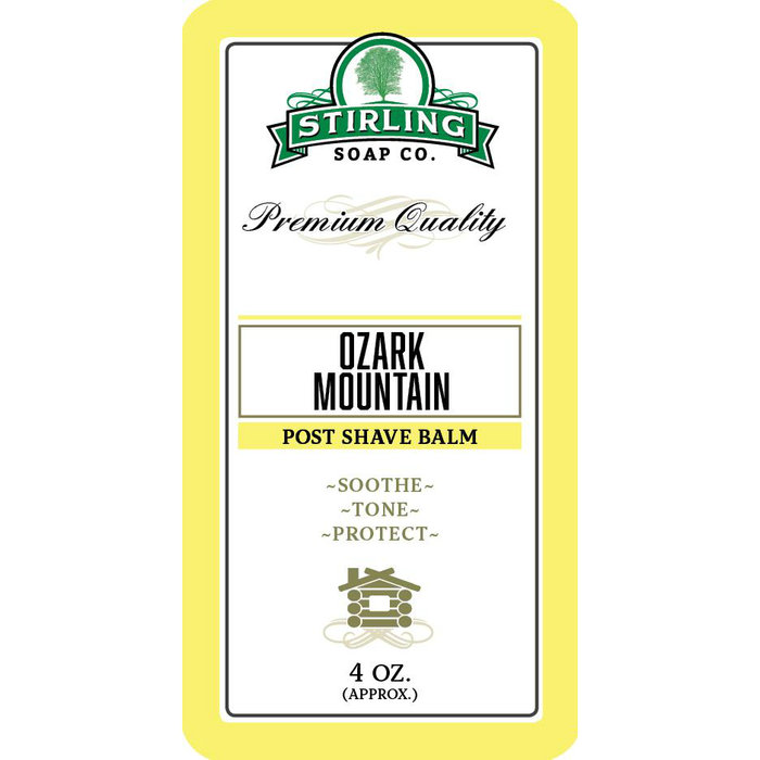 Stirling Soap Co. | Ozark Mountain Post-Shave Balm