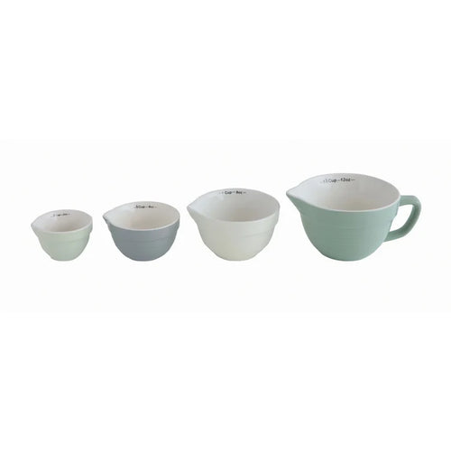 Stoneware Measuring Cups, set/4