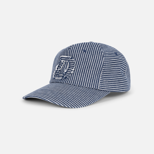 Striped Worker Cap