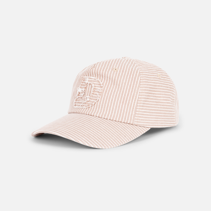 Striped Worker Cap