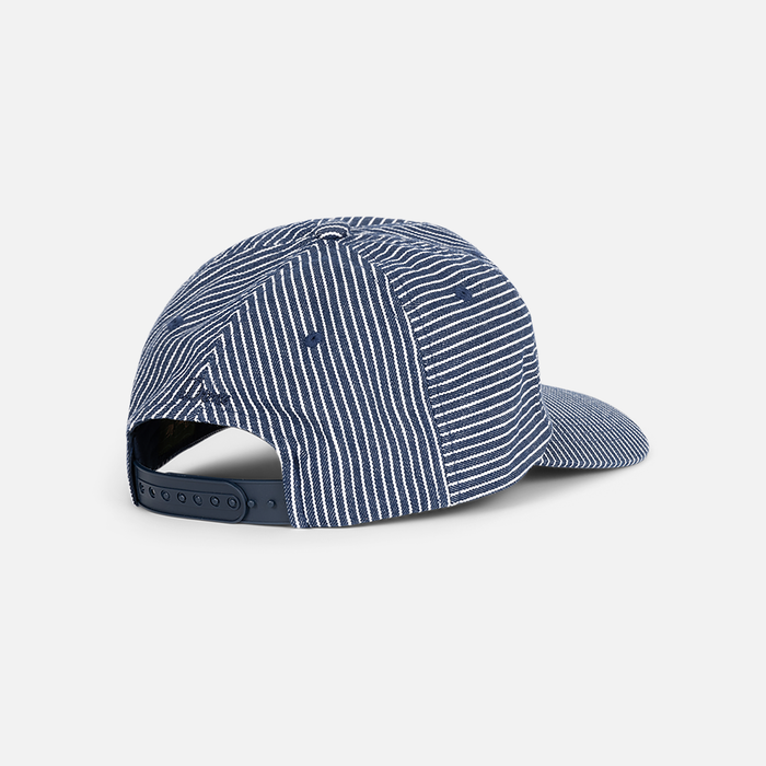Striped Worker Cap