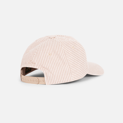Striped Worker Cap