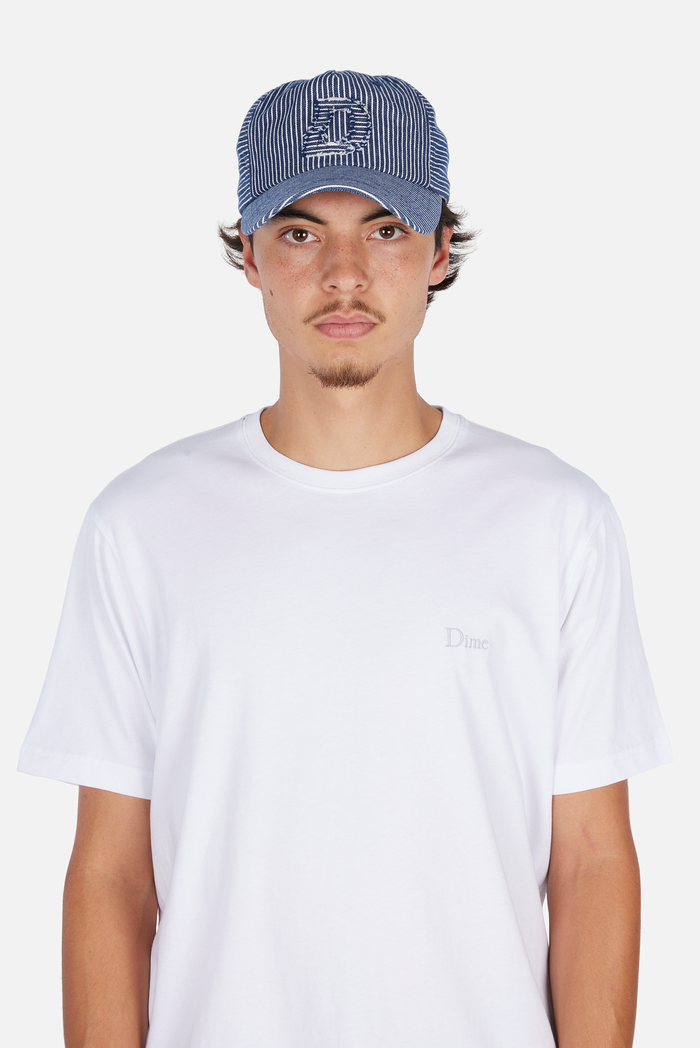 Striped Worker Cap