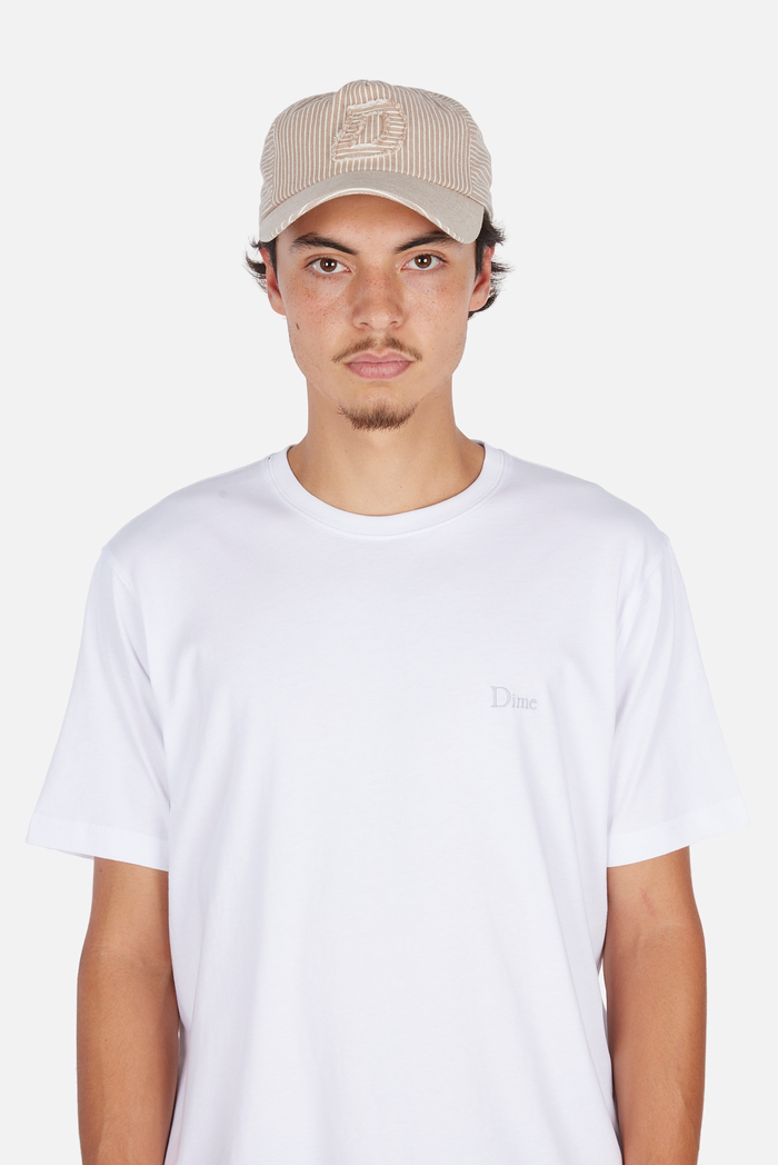 Striped Worker Cap