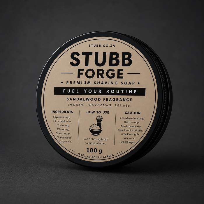 STUBB Forge Premium Shaving Soap
