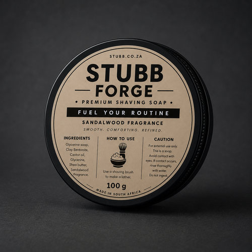 STUBB Forge Premium Shaving Soap