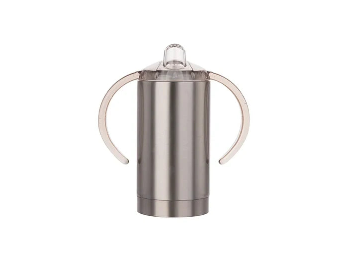 Sublimation 13oz/400ml Stainless Steel Sippy Cup with Spout (Silver)