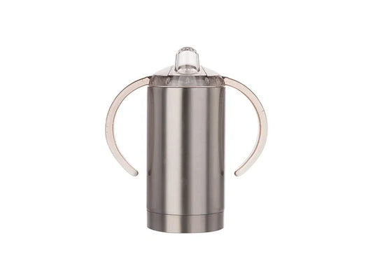 Sublimation 13oz/400ml Stainless Steel Sippy Cup with Spout (Silver)