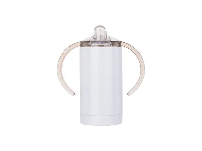 Sublimation 13oz/400ml Stainless Steel Sippy Cup with Spout (White)