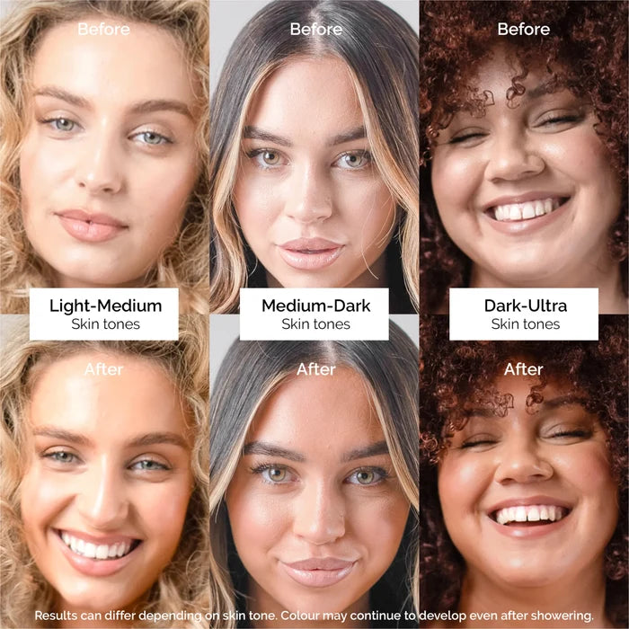 Sienna X Self Tan Concentrated Serum Drops Results