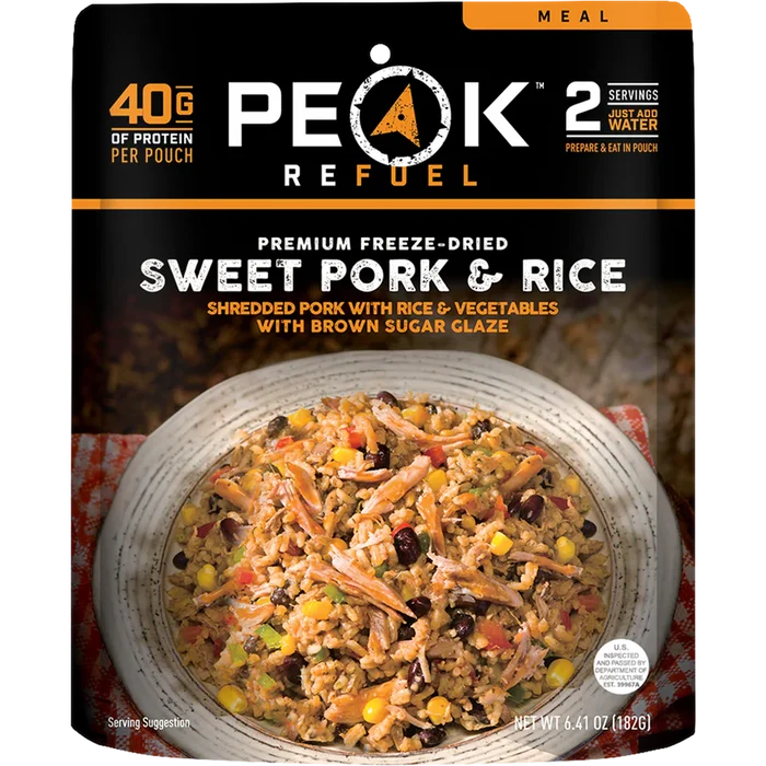 Sweet Pork & Rice Meal