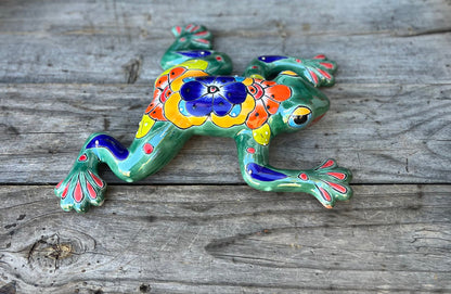 Talavera Wall Decor Frog 12" TF121