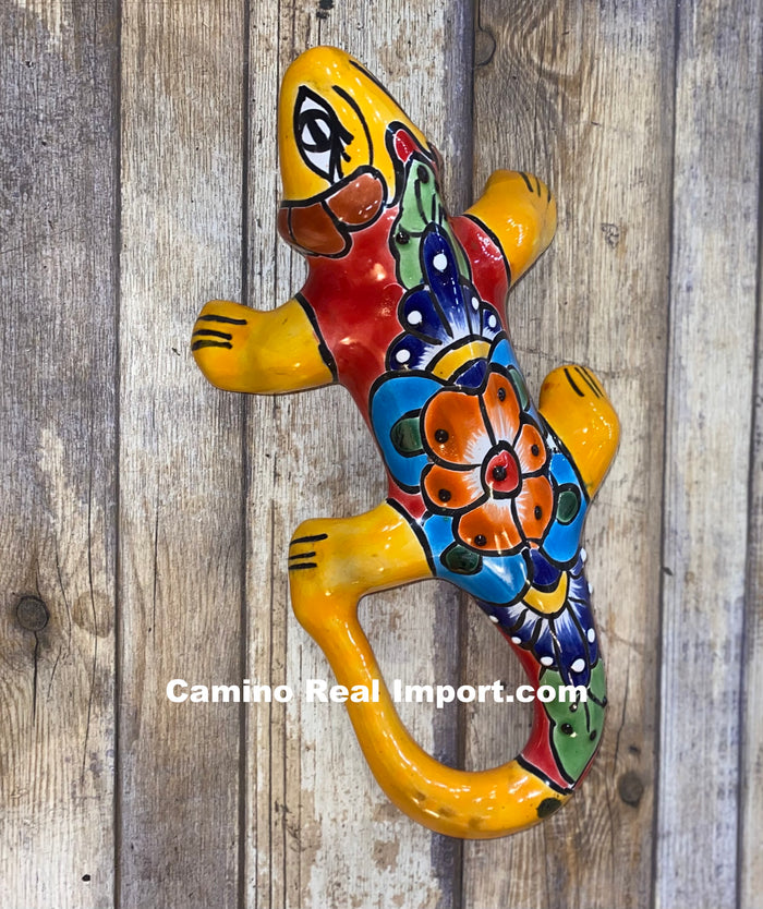 Talavera Wall Decor Gecko Iguana 10" TIG10010