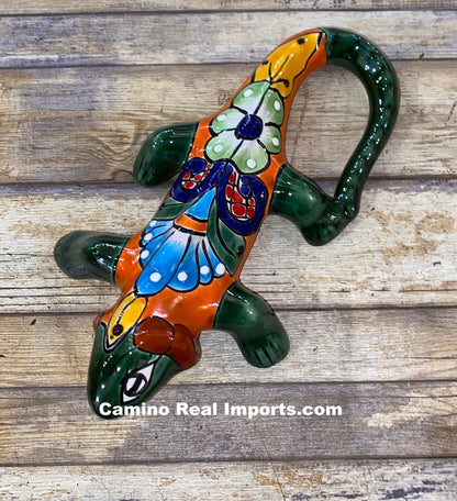 Talavera Wall Decor Gecko Iguana 10" TIG10012