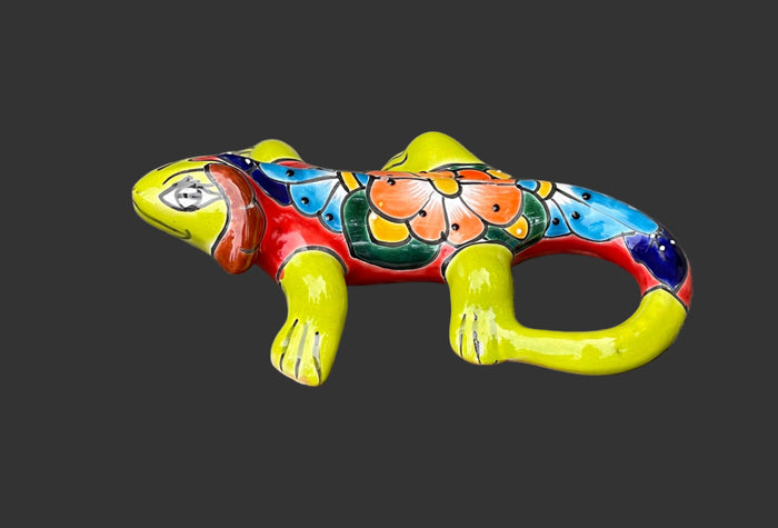 Talavera Wall Decor Gecko Iguana 10" TIG10013