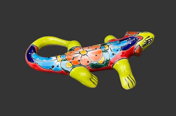 Talavera Wall Decor Gecko Iguana 10" TIG10013