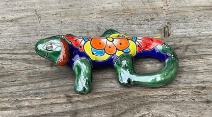 Talavera Wall Decor Gecko Iguana 10" TIG10014