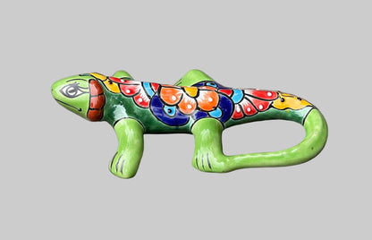 Talavera Wall Decor Gecko Iguana 10" TIG10015