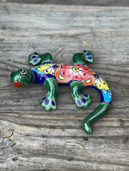 Talavera Wall Decor Gecko Salamander 8" TGS8003