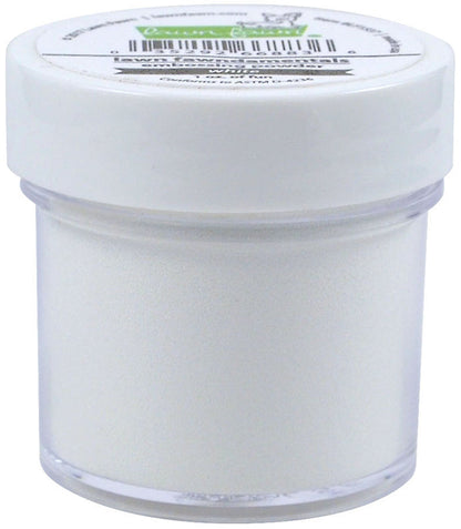 textured white embossing powder