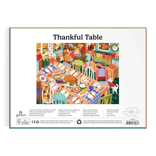 Thankful Table | 1,000 Piece Jigsaw Puzzle