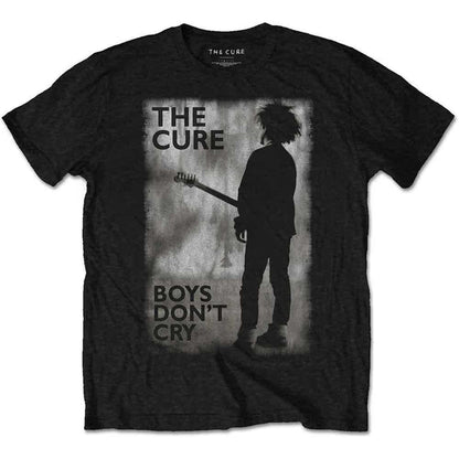 THE CURE - BOYS DON'T CRY BLACK & WHITE - Kids T-Shirt Black